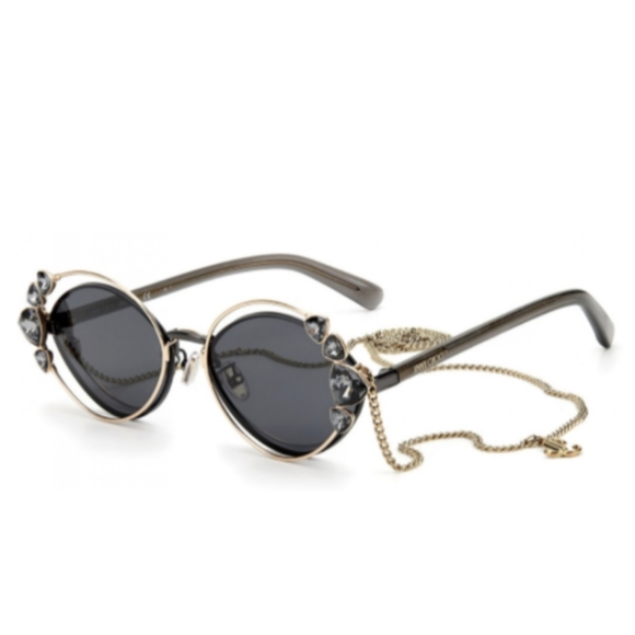 Jimmy Choo ShineS Sunglasses Swarovski Crystal 25th Anniversary Limited Edition - Picture 10 of 17